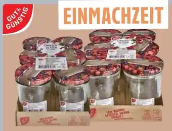 Edeka Gut & Günstig Einmachgläser-Set Angebot