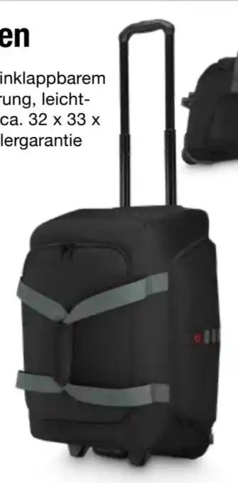 Edeka Wenger Reisetasche mit Rollen Angebot