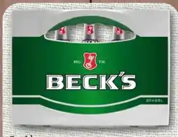 nahkauf Beck's Pilsener Angebot