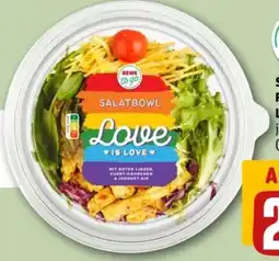 REWE Center Rewe to go Salatbowl Pride Edition Love is Angebot