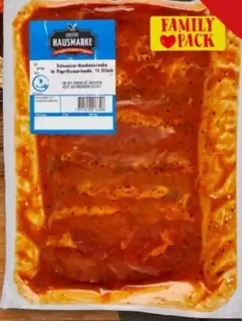 REWE Center Unsere Hausmarke Schweine Nackensteaks Angebot