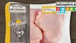 REWE Center Metzgerei Wilhelm Brandenburg Hähnchen-Schenkel Angebot
