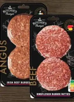 REWE Center Butcher’s Burger Angus Irish Beef Patties Angebot