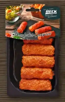REWE Center Beck Spanferkel Cevapcici Angebot