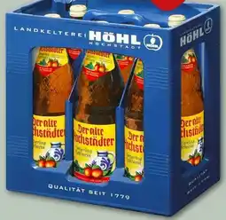 REWE Center Landkelterei Höhl Der alte Hochstädter Speyerling Apfelwein Angebot