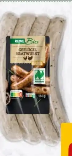 REWE Center Rewe Bio Geflügel Rostbratwurst Angebot
