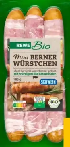 REWE Center Rewe Bio Mini Berner Würstchen Angebot