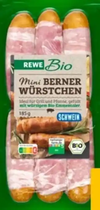 REWE Center Rewe Bio Mini Berner Würstchen Angebot