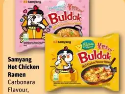 REWE Center Samyang Hot Chicken Ramen Carbonara Flavour Angebot