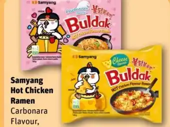 REWE Center Samyang Hot Chicken Ramen Carbonara Flavour Angebot