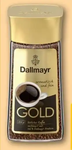 REWE Center Dallmayr Gold Löslicher Bohnenkaffee Angebot