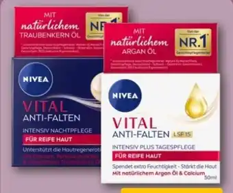 REWE Center Nivea Vital Anti-Falten Tagespflege Angebot