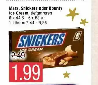 Marktkauf Mars, Snickers Oder Bounty Ice Cream Angebot