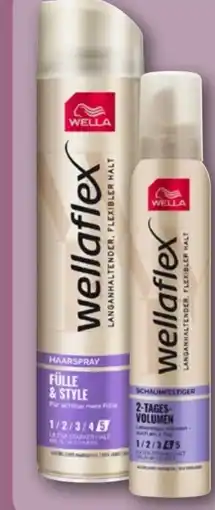 REWE Wella Wellaflex 2 - Tages Volumen Schaumfestiger Angebot