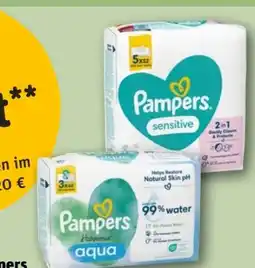 REWE Pampers Harmonie Aqua Feuchttücher Angebot