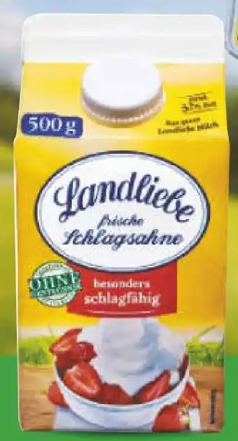 Netto Marken-Discount Landliebe Frische Schlagsahne besonders schlagfähig Angebot
