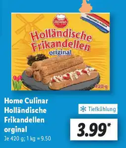 Lidl Home Culinar Holländische Frikandellen orginal Angebot