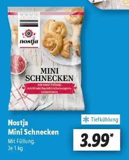 Lidl Nostja Mini Schnecken Angebot