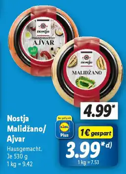 Lidl Nostja Malidžano/ Ajvar Angebot