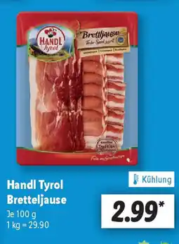 Lidl Handl Tyrol Bretteljause Angebot