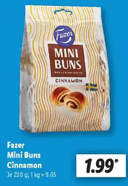 Lidl Fazer Mini Buns Cinnamon Angebot