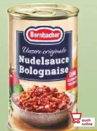 Netto Marken-Discount Bernbacher Unsere originale Nudelsauce Bolognaise Angebot
