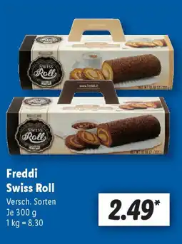 Lidl Freddi Swiss Roll Angebot