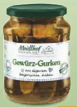 Netto Marken-Discount Maidlhof Gewürz-Gurken Angebot