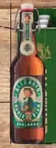 E-Center Allgäuer Brauhaus Büble Bier Angebot