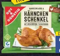 E-Center Gut & Günstig Hähnchen Schenkel Angebot