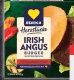 E-Center Edeka Herzstücke Irish Angus Burger Angebot