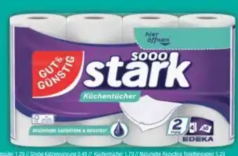 E-Center Gut & Günstig Sooo Stark Küchentücher Angebot