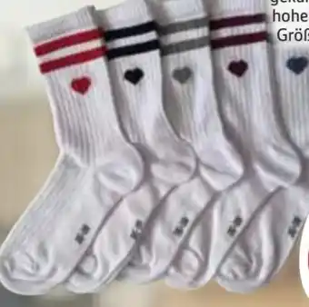 Edeka Damen Crew-Socken 5er Pack Angebot