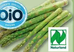 REWE Center Bio Grüner Spargel Angebot