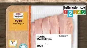 REWE Center Rewe Regional Puten Medaillons Angebot