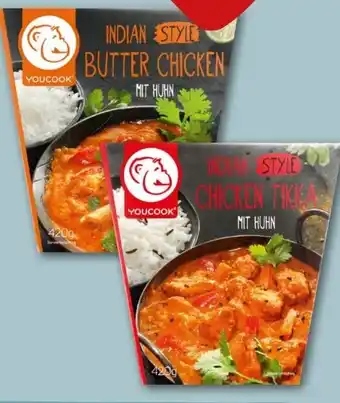REWE Center YouCook Fertiggericht Indian Style Chicken Tikka Angebot