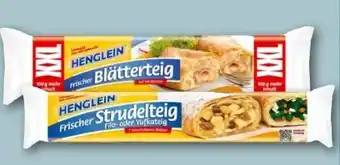REWE Center Henglein Frischer Blätterteig XXL Angebot