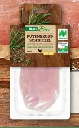 REWE Center Rewe Bio Putenbrust Schnitzel Angebot