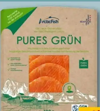 REWE Center Arctic Fish Pures Grün Räucherlachs Angebot