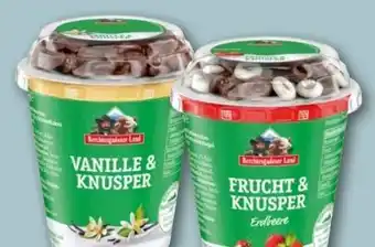 REWE Center Berchtesgadener Land Vanille & Knusper Joghurt Angebot