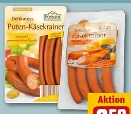 REWE Center Ponnath Delikatess Käsekrainer Angebot