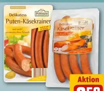 REWE Center Ponnath Delikatess Käsekrainer Angebot