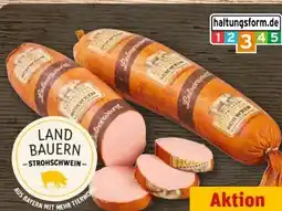 REWE Center Schiller Strohschwein Leberwurst Angebot
