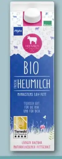 REWE Center Hof-Milch Allgäuer Bio Heumilch Angebot