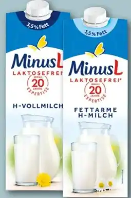 REWE Center Omira MinusL H-Milch Angebot