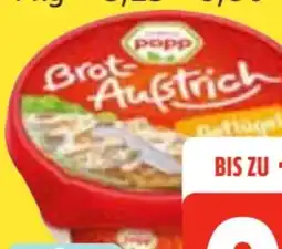 Edeka Frischemarkt Popp Brotaufstrich Angebot