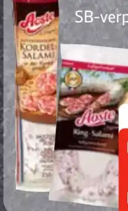 Edeka Frischemarkt Aoste Mini Kordelsalami Angebot