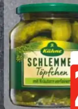 Edeka Frischemarkt Kühne Schlemmertöpfchen Gürkchen Angebot