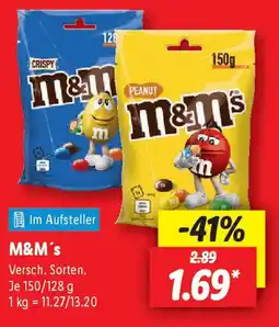 Lidl M&M's Angebot