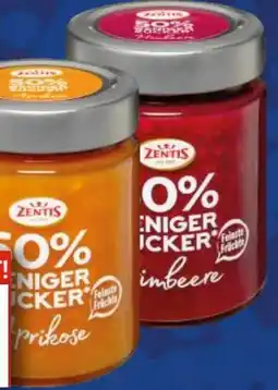 EDEKA Bandelt Zentis Fruchtaufstrich 50% Weniger Zucker Angebot